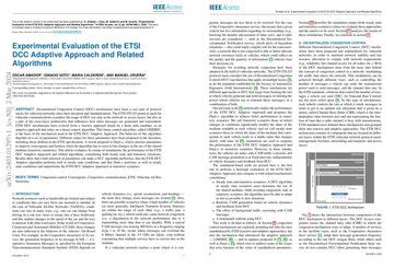ETSI Experimental Result Codes.